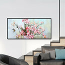 Diamond Painting Birds on Flower Tree Full Round Drill Wall Picture 80x30cm