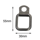 For Jeep Wrangler 2007-2017 Accessories Trunk Cargo Net Tie Down D-rings 6pcs