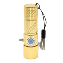 Outdoor Emergency USB Rechargeable 3-Mode Zoom LED Light Mini Flashlight Torch