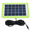 30W USB Solar Panel 5/12V 10-in-1 Charging Line For Boat Car Home Camping Hiki^