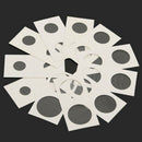 100pcs 40mm Assorted Mylar Cardboard Coin Holders Lighthouse Cover Case S AUN