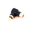 2pcs RCA Right Angle Male to Female Phone Adapters AV Plug Connector 90Degr NMTE