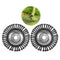 2Pcs 6'' Rotary Steel Wire Weed Brush Lawn Mower Garden Tool Trimmer Cutter