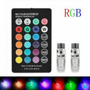 T10 5050 Remote Control Car Led Bulb 6 Smd Multicolor Li 501 Y3E1 Side Bulb B4Y2