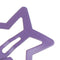 6Pcs Star Shape Metal Children Snap Hair Clips Barrettes Girls Cute Hair JC!E