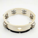 Tambourine Double Row Jingles Tamborine with Dove Bible Patter for Church