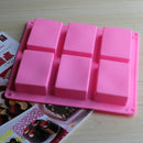 Silicone Home Homemade Candle Soap Mold DIY  Self-making Mould