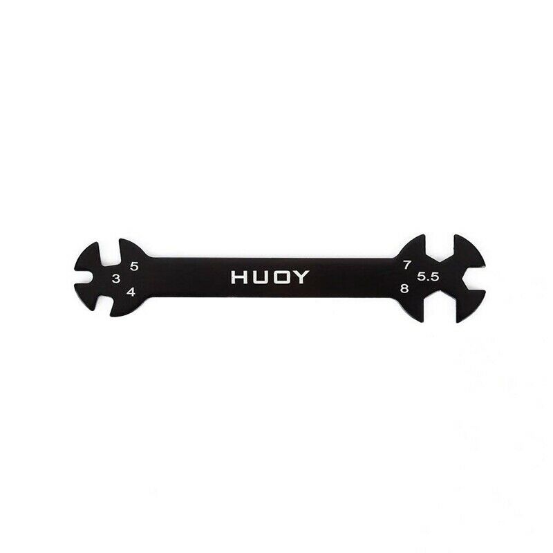 6 in 1 RC Hudy Special Tool Wrench 3/4/5/5.5/7/8MM for Turnbuckles & Nuts,  C3Q5