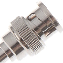 2PCS BNC Male To SMA Female RF Coaxial Connector Adapter Converter FT