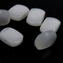 6 Pcs Beautiful Guitar Tuner White Pearloid Acrylic Buttons
