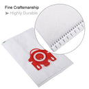 20x Dust Bag Vacuum Cleaner Filter Bag for Miele FJM Air Clean Vacuum Clean C7B2