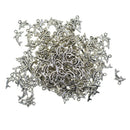 200x Alloy Dolphin Dangle Pendants Charms for DIY Necklace Bracelet Earrings