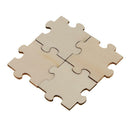 50 40mm Blank Wooden Puzzle Embellishment Wood Slices for Wedding Decoration