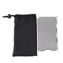 9 Plates Wind Deflectors Foldable Outdoor Camping Gas Stove Wind Shield Screens&