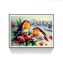 DIY Diamond Embroidery Painting Snow Birds Full Drill Mosaic Cross Stitch