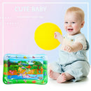 Infant Kids Play Mat Baby Inflatable Patted Pad Dinosaur Pattern Water Cushion