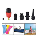 Professional Air Valve Adapter for Inflatable Boats with Schrader Valve, 4 in 1
