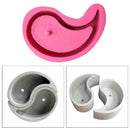 DIY Garden Planter Silicone Molds for Succulent Plant Flower Pot Clay Concrete