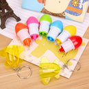 2x Cute Creative Cartoon Aircraft Style Ballpoint Pen Random Color For Student.