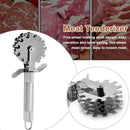 Softener Lamb Beef Kitchen Tools Stainless Steel 5 Wheel Rolling Meat Tenderizer