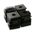 40 X 40 X11mm Aluminum Radiating Black Fin  Sink FOR Makerbot Mk7 MK8