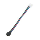 5x RGB LED Tape Light For 5050 Extension Connector (for 4 Pins) 13 cm No So M4V7