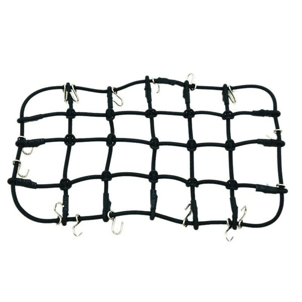 Elastic Luggage Net For 1/10 Traxxas Trx-4 Rc Car Rock Crawler Parts(Black 1P4X2