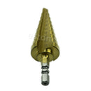 1 Pc 6mm to 25mm 1/4" Steps HSS Holes Cutter Step Cone Hex Shank Drill Bit New