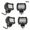 4pcs 4" 18W LED Light Work Bar Spot Lamp Driving For Offroad SUV Car Boat Truck