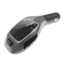 Vehicle FM Transmitter Music Player AUX Plug Radio Adapter Kit w/ USB Charging