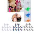 20 Piece Plastic Durable Nail Pinching Clips Nails Pinchers Nail Clamps