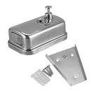 500ml Bathroom Stainless Steel Wall Mounted Lotion Pump Soap Shampoo Dispen