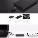2189U3 Black USB External 2.5" SATA Hard Drive Enclosure SSD HDD Disk Case Docks
