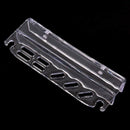 Acrylic water plant tool maintenance side holder aquarium tank tweezer scissorOZ