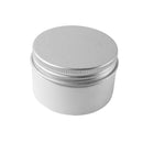 50ml Empty Aluminium Balm cosmetic Tin pot jar containers Packing box R4T7