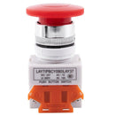 600V 10A Momentary Switch Red Green Mushroom Push Button Station