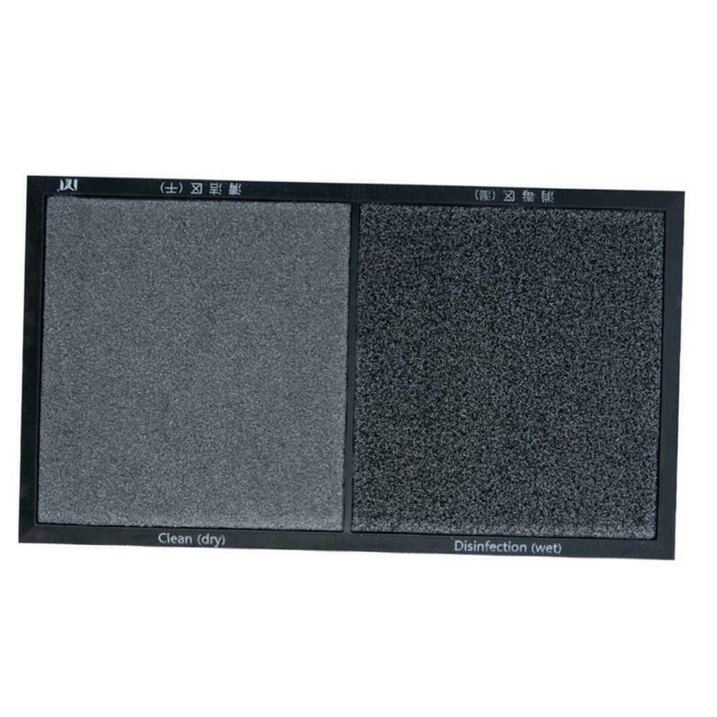 1x Disinfecting Doormat Sanitizing Floor Mat Entrance Carpet Cushion Gray Corful