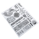 journey transparent clear silicone stamp for diy scrapbooking photo decorati!E