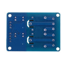 2CH 12V Relay Module with Optocoupler Insulating LED Light PLC Control A