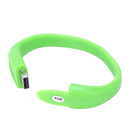 4GB Wrist Band Bracelet USB 2.0 Flash Memory Drive Stick Thumb Pen, Green