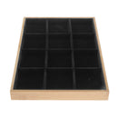 12 Slot Large Jewellery Box Display Stand Storage Organizer Show Home Use