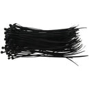 100PCS Strong Cable Ties / Tie Wraps Zip Ties Color:Black Size:5*200mm D2W3