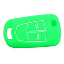 2/3 Button Silicone Remote Key Cover Case For VAUXHALL OPEL CORSA ASTRA Gre