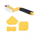4pcs/set Caulking Grouting Sealant Silicone Finishing Cleaning Tool Kit