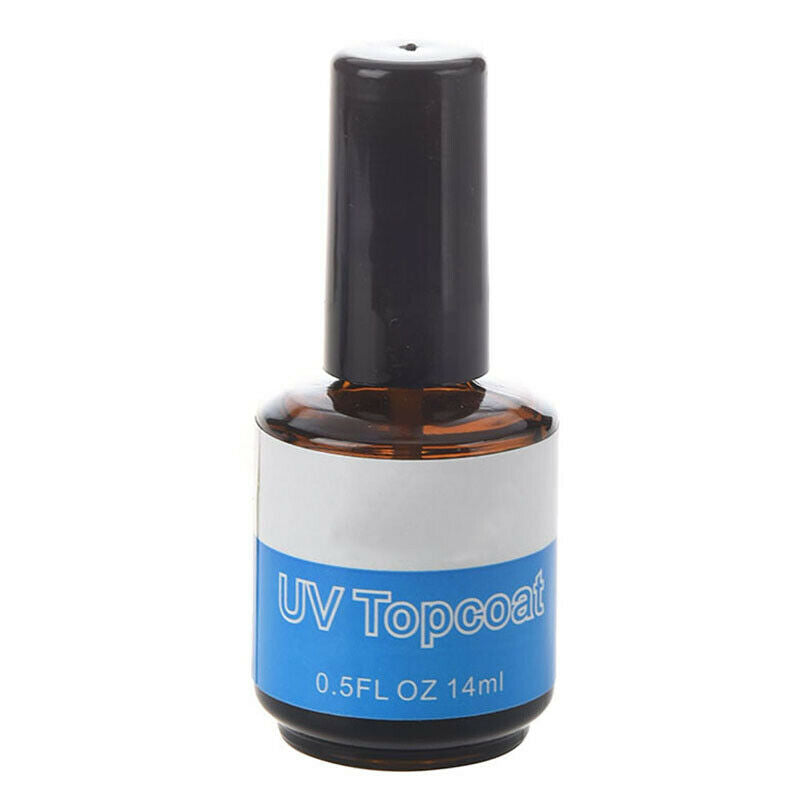 3 pcs Nail Art Top Coat Finish Gel Polish UV Gloss Guard Glaze Acrylic Nail H4V7