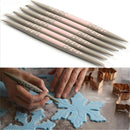 6Pcs Cake Silicone Pen Cake Decorating Craft Cupcake Modeling Pen Baking Tool 3C