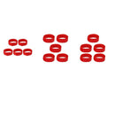 15x Chicken Rooster Collar Prevent From Screaming Disturbing Neighbors Red