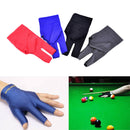 Spandex Snooker Billiard Glove Pool Left Hand Open Three Finger Accessory M&O