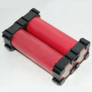 20pcs 2x 18650 Battery Safety Anti Vibration Holder Cylindrical Bracket
