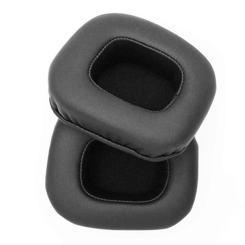 1 Pair Replacement Soft Protein Leather Ear Pads Cushions for Razer Tiamat